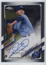 2021 Topps Chrome Rookie Auto Tyler Zuber #RA-TZ Auto 0mm9