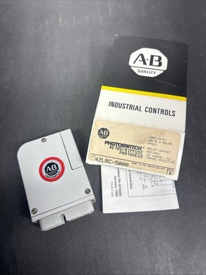 Open Pre-owned Allen Bradley 42LRC-5000 /B PHOTOSWITCH 5000 Sensor Photohead