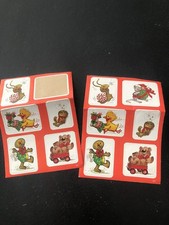 Suzy's Zoo Christmas Stickers Vintage Sheets Suzy Spafford