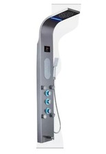 ELLO ALLO 55 in. 5-Jet Shower Panel System with LED Rainfall Mist Shower Head