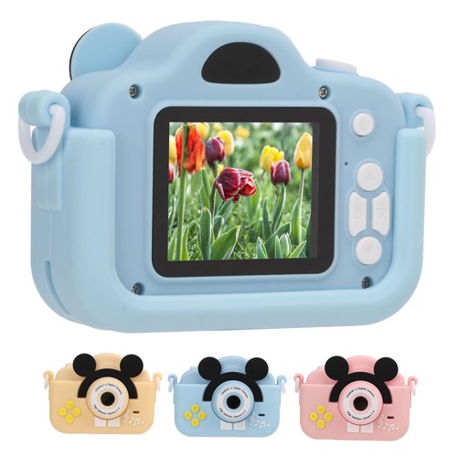 Kids Mini Digital Camera 2 Inch Screen 2MP High Definition Cartoon Camera Vi FTD - Picture 7 of 21