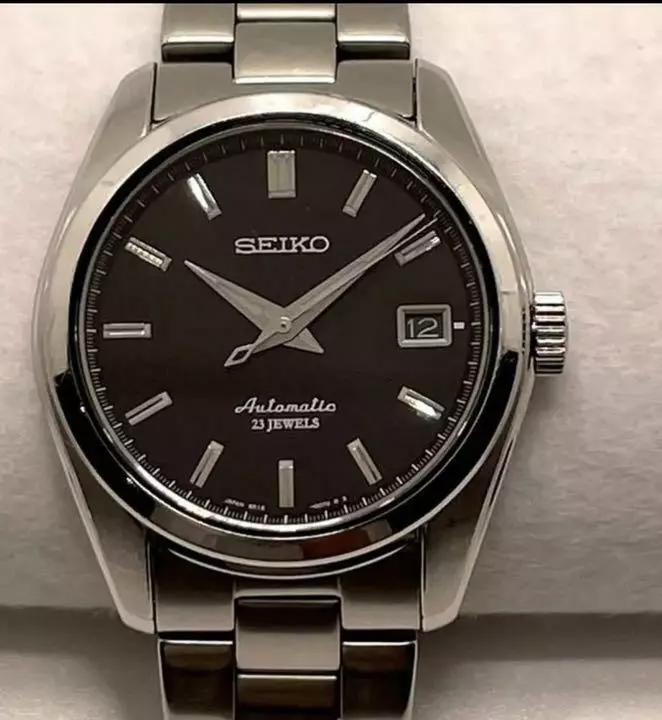 Nikke Ingen Støjende SEIKO mechanical SARB033 Date Automatic excellent, xtra green canvas strap  29665193414 | eBay