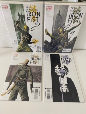 IMMORTAL IRON FIST #1-27 NM COMPLETE SET (MARVEL 2007) BRUBAKER +