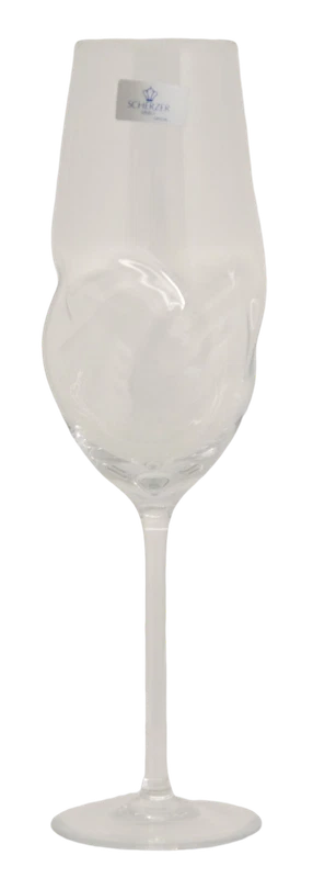 Calici Bicchieri Flute in Cristallo NEW WAY SCHERZER per 6 Persone Acqua Vino