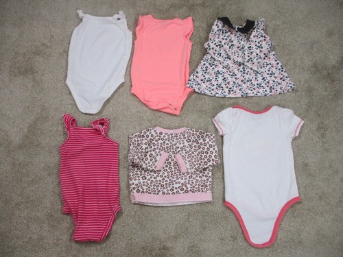 Carters Little Me Supergirl baby Baby girl clothing lot 12M months12 - Picture 21 of 21
