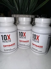 10X Health Optimize Methylated Multivitamin for Men & Women - Vitamins (3Pack)