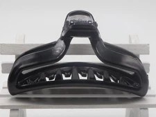 2 Fashion Lady Black Plastic Hollow Hair Claws Clips Shower Hairpins 93mm Hair