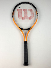 Wilson Titanium Soft Shock 3 Tennis Racquet Racket Orange Black 4-3/8" New Grip