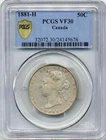 1881 Canada 50 Cents — photo from another recent sale