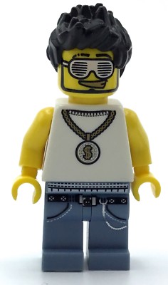LEGO SERIES 3 RAPPER MINIFIGURE MC COLLECTIBLE GUY GENUINE