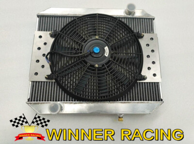 👍For MG MGC GT 2.9L 1967-1969 Aluminum Radiator With 14