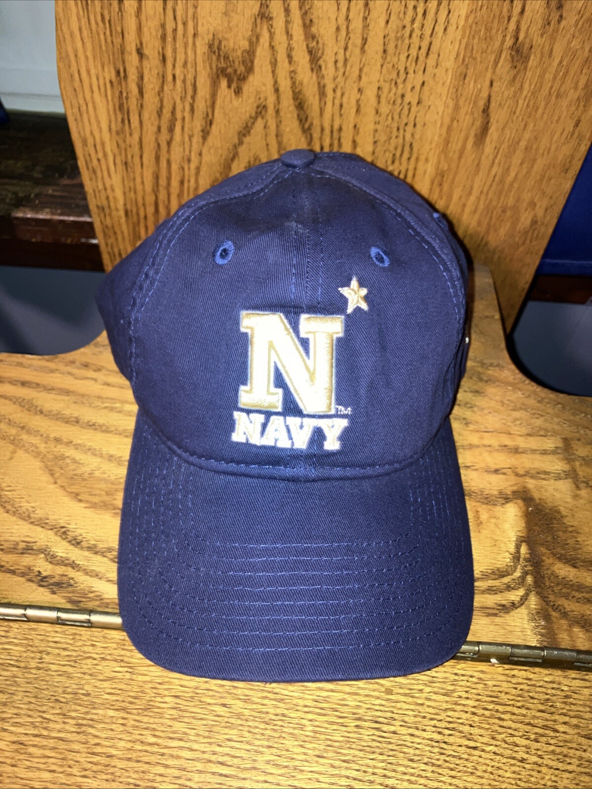New Era 9twenty Navy College Hat OSFM