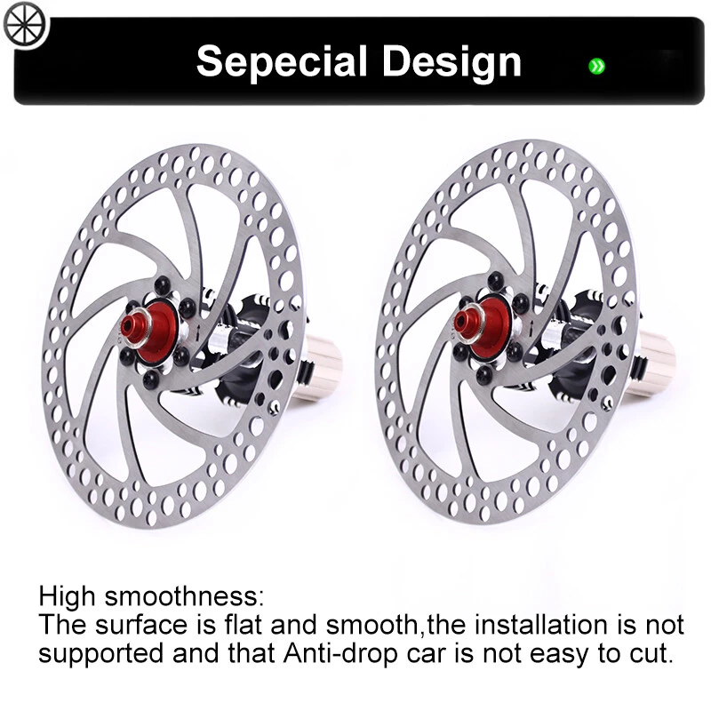 Rotores de freno de disco para bicicleta ZOOM MTB 140mm 160mm 180mm 203mm SRAM/Shimano 6 pernos Foto 4 de 4