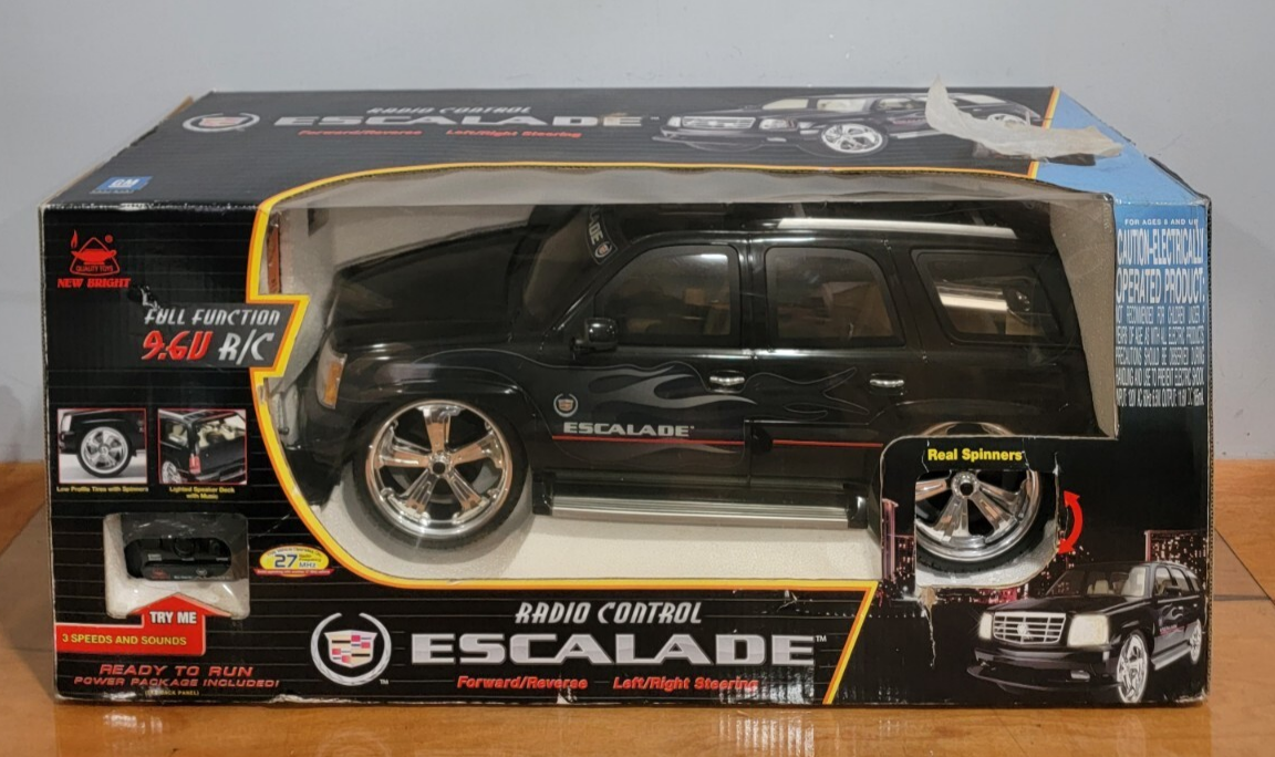 New Bright RC 1/6 Scale Cadillac Escalade black Radio