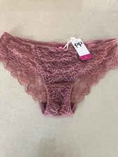 Pretty Polly Womens Briefs Sixe XL Lace Design