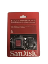 SanDisk Mobilemate Duo USB Reader for MicroSDHC/Memory Stick MicroSDHC Adapter