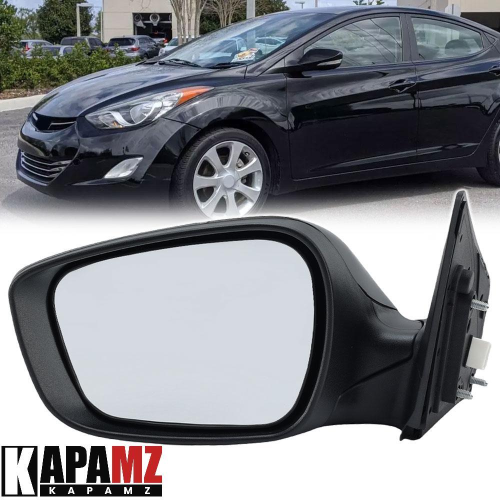 Driver Left Side Mirror w/ Turn Signal For 2011 2012 2013 Hyundai Elantra Sedan