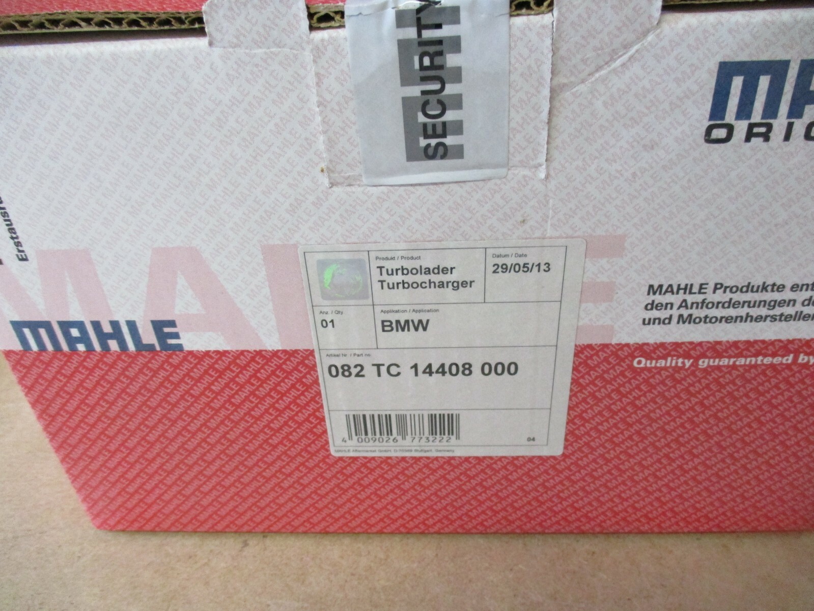 ORIGINAL MAHLE Turbolader BMW 5er E60 E61 E39 + 1er E87 + 3er E46 