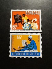 Stamp Africa Senegal No. 468/469 Mint No Gum 1976