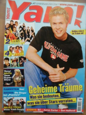 YAM 47 - 14.11. 2001 (0) Asley Westlife Britney Spears B3 Aaron Carter Rammstein