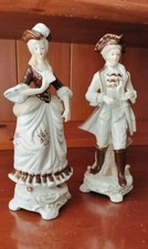 Coppia Statue Vintage " DAMA e CAVALIERE"
