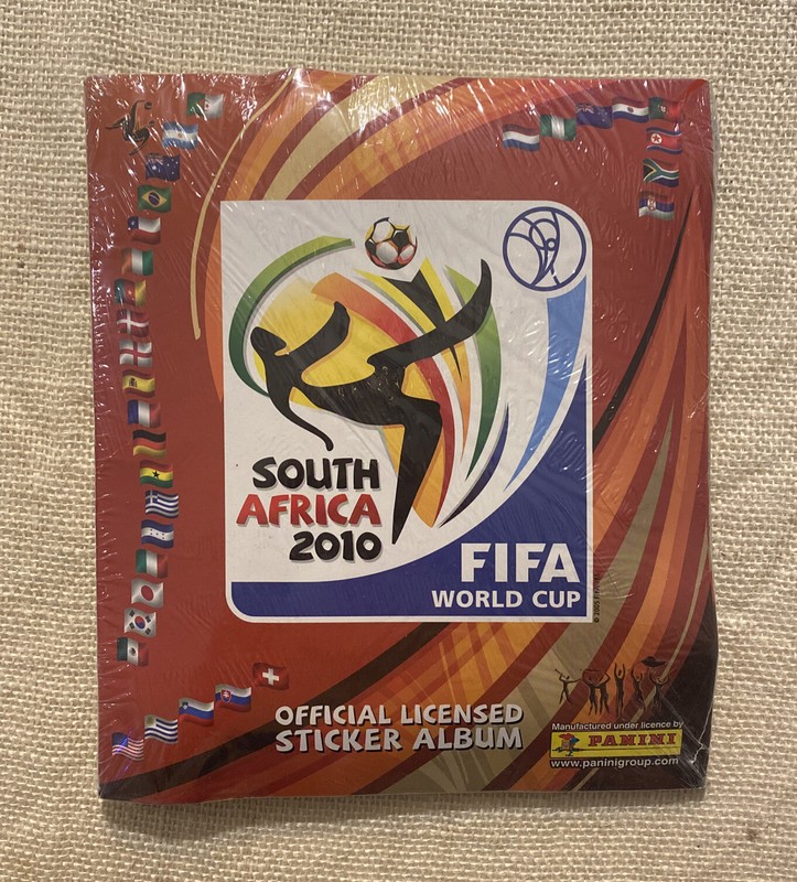 Panini 2010 South Africa World Cup SEALED Empty Album Complete Loose Sticker Set