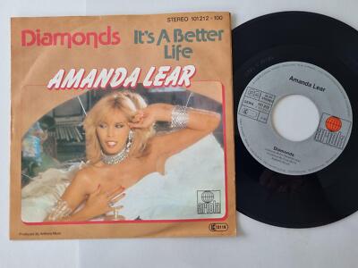 7'' Single Amanda Lear - Diamonds Vinyl Germany