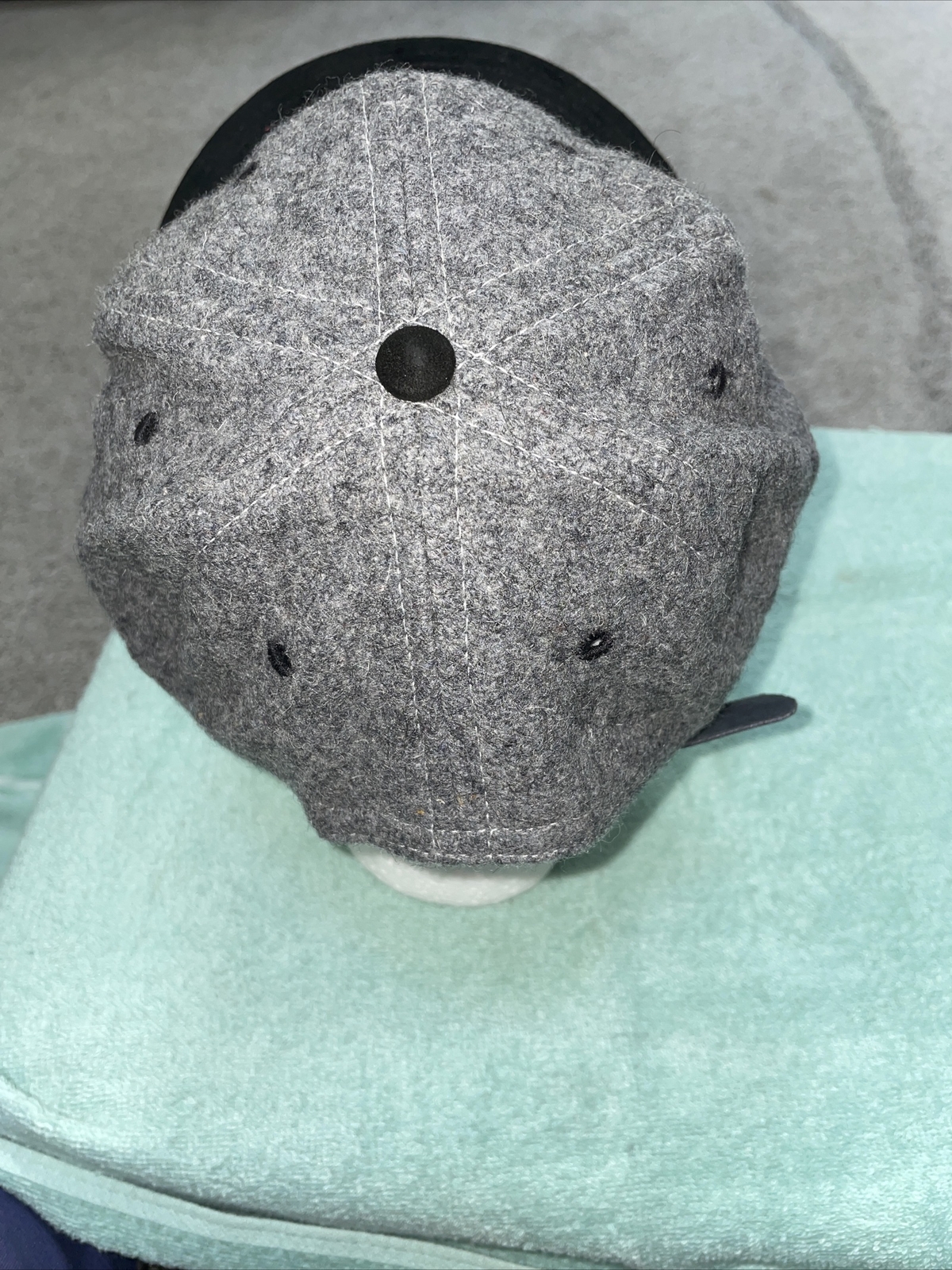 General Electric GE Patch Snapback Black And Gray… - image 4