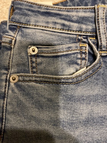 ***NWT BOY'S GAP WINTER FLEECE LINED JEANS PANTS Size 8 Husky ADJUSTABLE WAIST - Picture 3 of 6