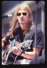 Kid Rock Playing Guitar 2000 Rock N Bowl Concert Original 35mm Transparency