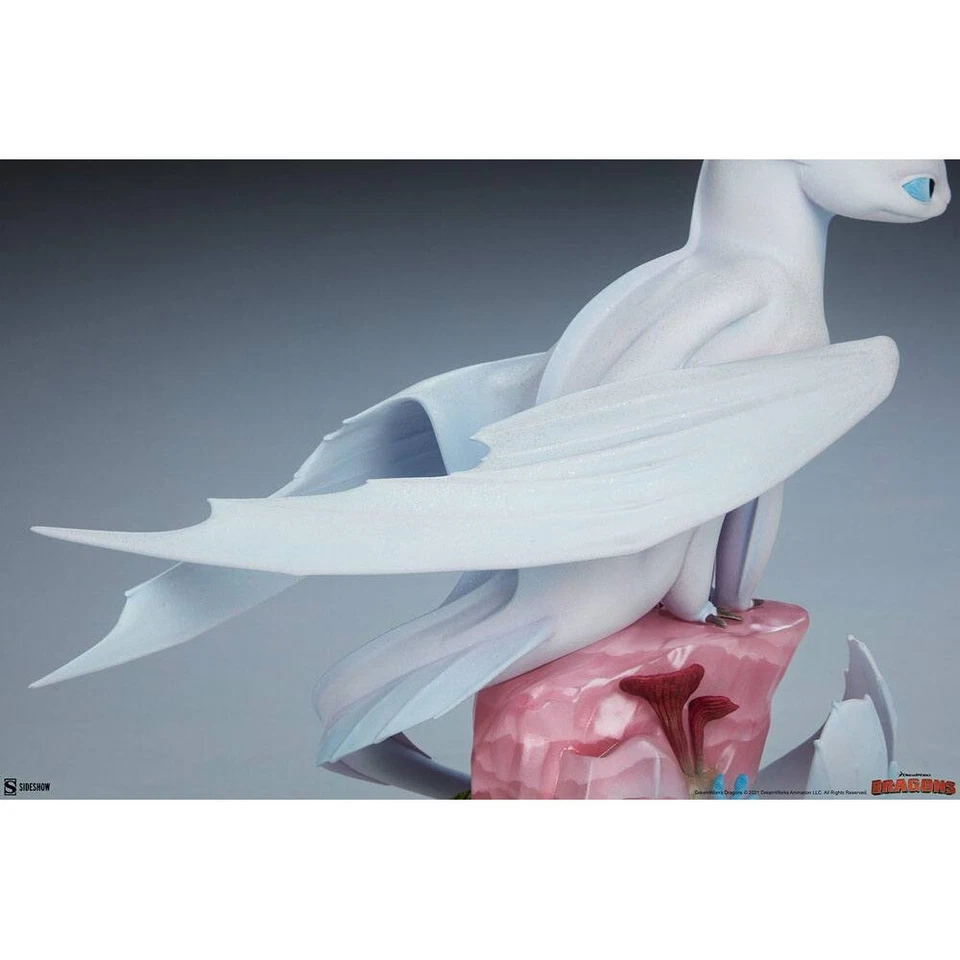 Sideshow Dragons statuette Light Fury - Photo 4/4
