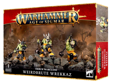 Games Workshop Weirdbrute Wrekkaz - Orruk Warclans Age Of Sigmar Miniatures