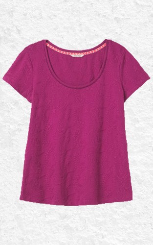 White Stuff Cutwork Jersey Tee In 