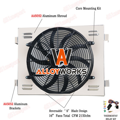FOR 1955-1957 CHEVROLET BEL AIR NOMAD V8 SHROUD ELECTRIC FAN RELAY #CC5057