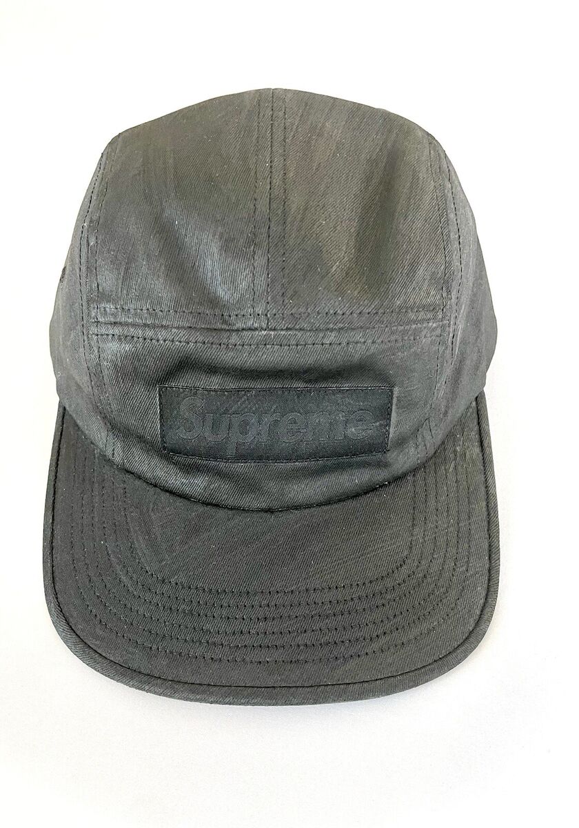 Supreme MM6 Margiela Maison Margiela Painted Camp Cap Black Supreme MM6 Margiela Maison Margiela Painted Camp Cap Black