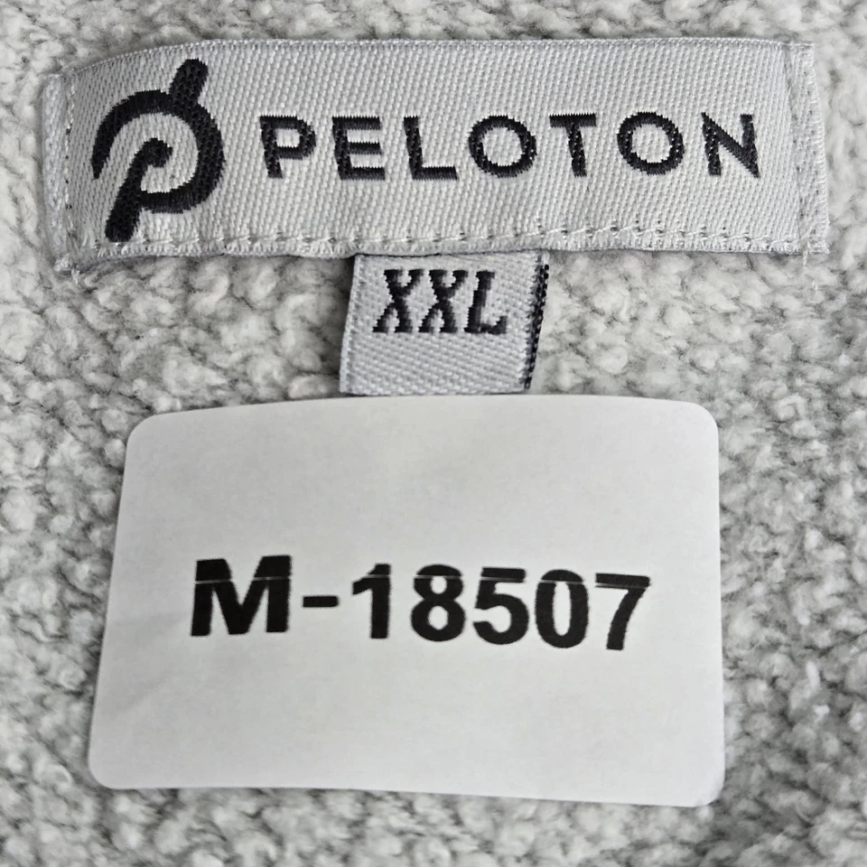 Sudadera Peloton Mujer XXL Gris Logo Grande Manga Larga Foto 2 de 4