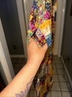 Natural Life Patchwork Wide Leg Boho, Hippie, Jumpsuit Xl — photo 8