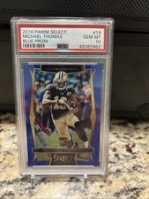 2016 Panini Select - Concourse Michael Thomas #19 Blue Prizm /149 (RC)