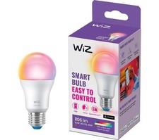WIZ A60 Full Colour Smart Light Bulb - E27 - BOX DAMAGE