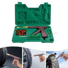 Tire Plugger Tubeless Tire Wheel Repair Gun Kit Mushroom Plug Probe Nozzle