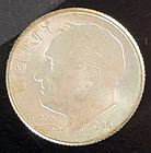 1946-P Roosevelt Dime 90% Silver 10c US Coin Phila. Mint Circulated Low Shipping