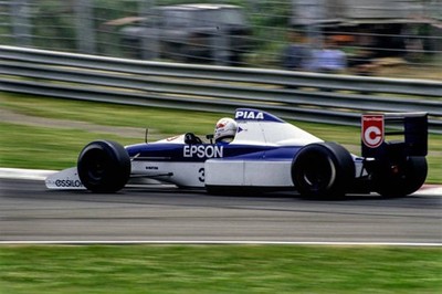 Satoru Nakajima Tyrrell 019 Ford San Marino GP at Imola on May 13 - Old Photo 3