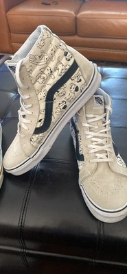 Size 10.5 - Disney x Vans Sk8- Reissue High 101 Dalmatians