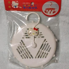 Vintage 1987 Sanrio Hello Kitty Mini Hanger - Retro Laundry Drying Rack