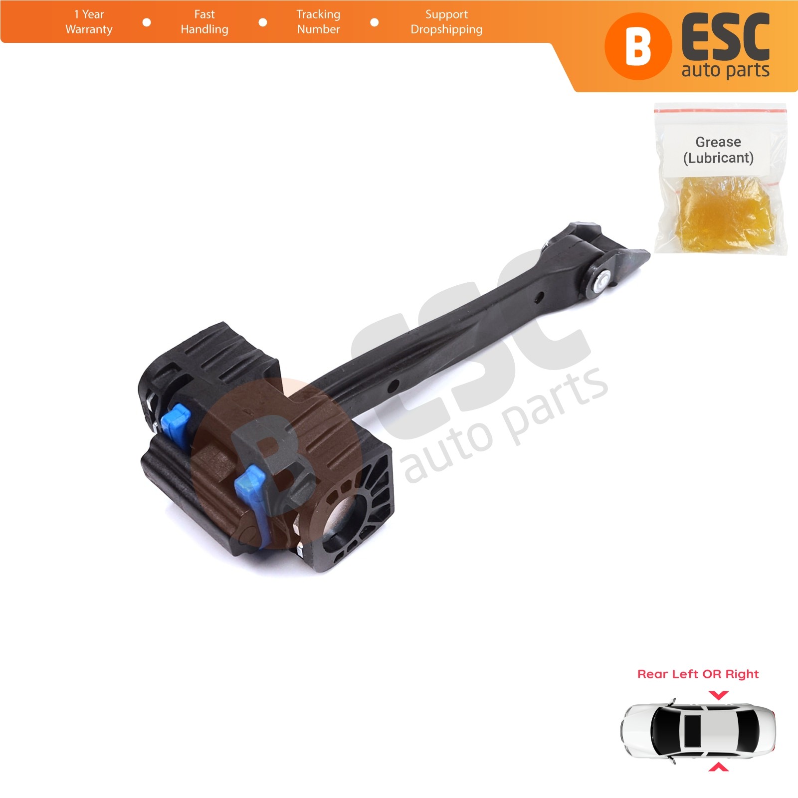Rear Door Stop Check Assy Limiter Strap for Audi Q3 RS MK1 8U 2011-2018