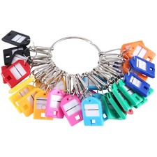 Portable Key Organizer, with 30 Individual Spring Hooks and Key Tags for2299