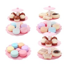 Kids Children Cake Desserts Tea Set Pretend Role Toys
