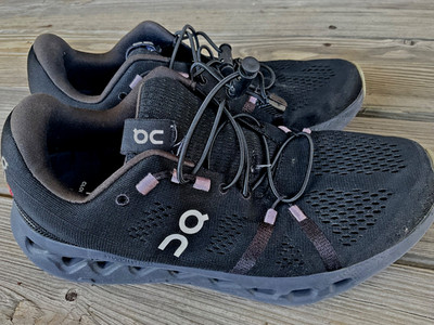 ON CLOUD Running Cloudsurfer  3WD10440485 Athletic Sneaker Women's SZ 9 Black