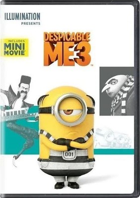 Despicable Me 3 (DVD, 2016) NEW SEALED