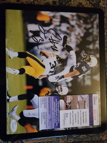 Saquon Barkley Penn State 8×10 Autographed Photo JSA Authenticated Frame Include